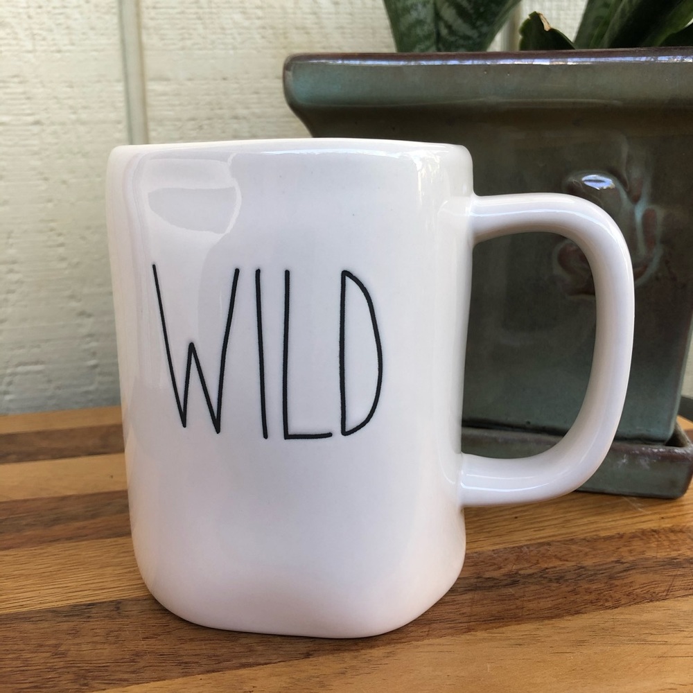 Rae Dunn “WILD” mug